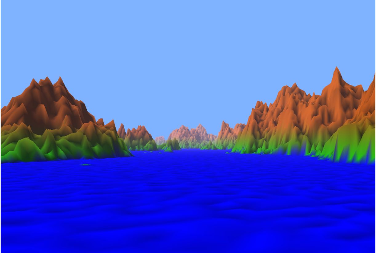 Fractal terrain